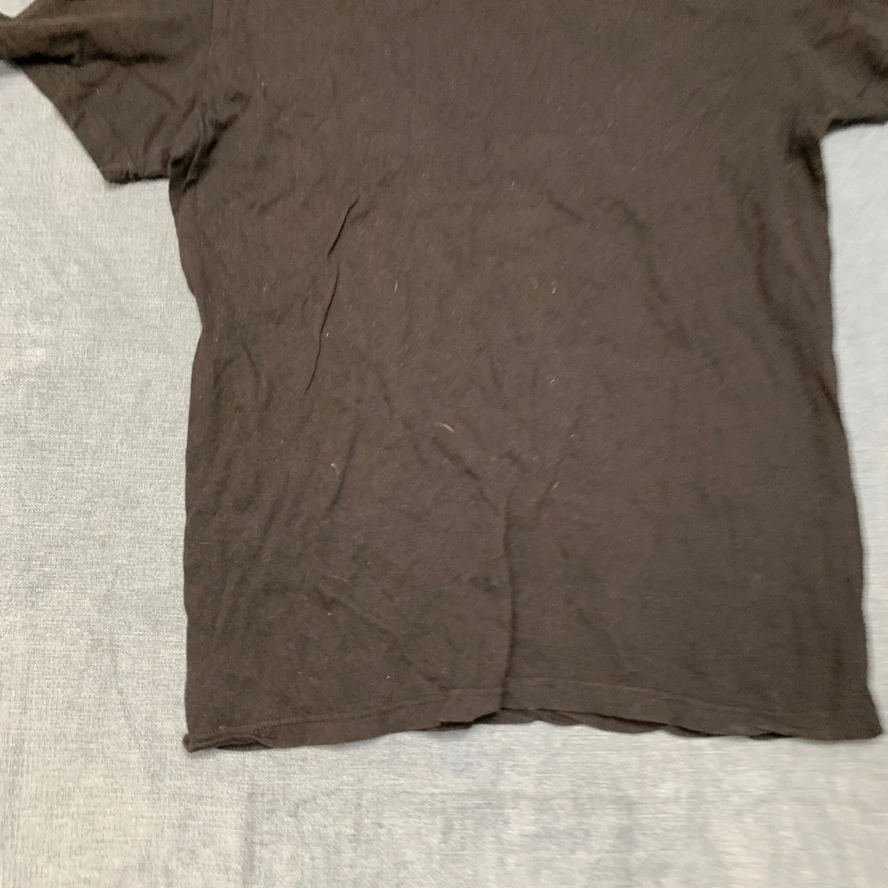 True Religion Brand Jeans T Shirt Mens Medium Black Cotton Short Sleeve Summer